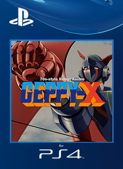 70s style Robot Anime Geppy X PS4