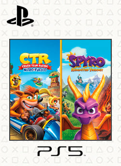 Crash Team Racing Nitro Fueled y de Spyro Reignited Trilogy PS5