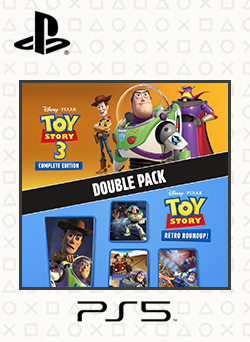 Disney Pixar Toy Story Retro Roundup + Toy Story 3 Complete Edition Double Pack PS5
