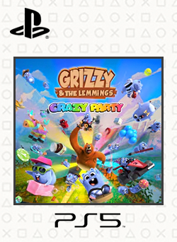Grizzy and the Lemmings Crazy Party PS5