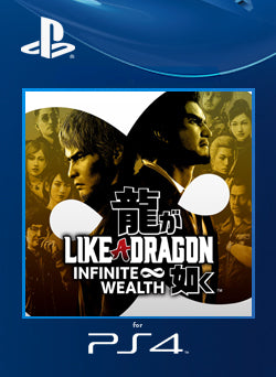 Like a Dragon Infinite Wealth PS4 Primaria - NEO Juegos Digitales Chile