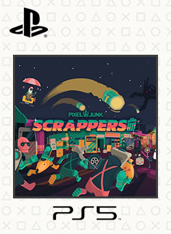 PixelJunk Scrappers Deluxe PS5 (Version PS4)
