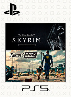 Skyrim Special Edition + Fallout 4 GOTY Bundle PS5