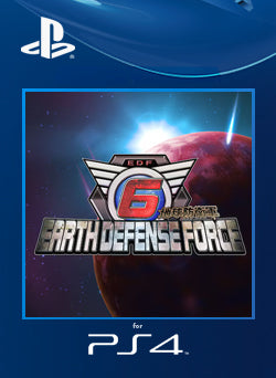 EARTH DEFENSE FORCE 6 PS4