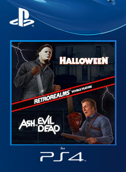 RetroRealms Double Feature Halloween and Ash vs Evil Dead PS4