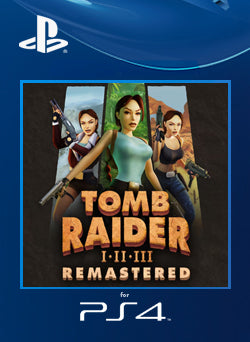 Tomb Raider I-II-III Remastered Starring Lara Croft PS4 Primaria - NEO Juegos Digitales Chile