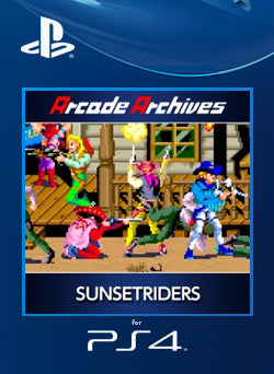Arcade Archives SUNSETRIDERS PS4