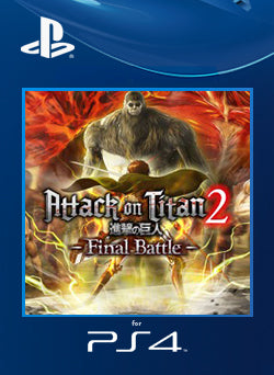 Attack on Titan 2 Final Battle con bonus PS4 Primaria - NEO Juegos Digitales
