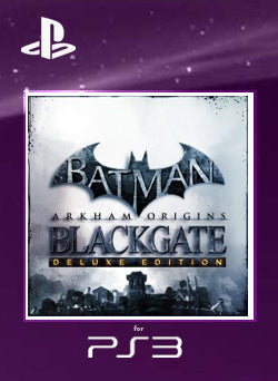 Batman Arkham Origins Blackgate Edicion Delujo PS3