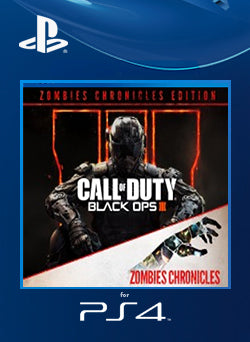 Call of Duty Black Ops III Zombies Chronicles Edition Ingles PS4 Primaria - NEO Juegos Digitales