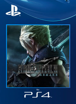 FF7 Remake: Final Fantasy Remake VII for PS4