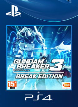 Gundam breaker 3 break edition ps4 sale