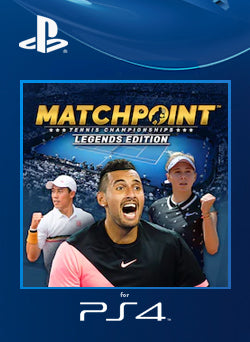 Matchpoint Tennis Championships Legends Edition PS4 Primaria - NEO Juegos Digitales Chile