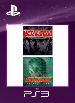 Metal Gear Solid + VR Missions Español PS3 - NEO Juegos Digitales
