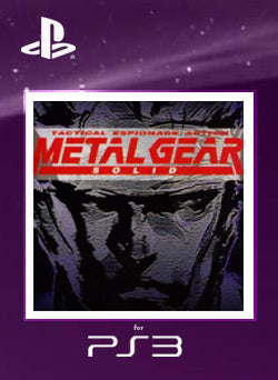 metal gear solid 1 ps3 Metal Gear Solid Español PS3