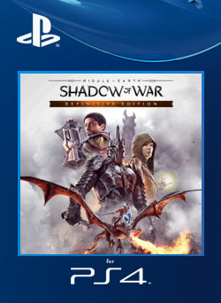 Middle earth Shadow of War Definitive Edition PS4 Primaria - NEO Juegos Digitales