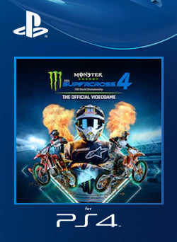 Monster Energy Supercross The Official Videogame 4 PS4 Primaria - NEO Juegos Digitales Chile
