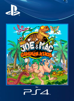 NEW Joe & Mac Caveman Ninja PS4 Primaria - NEO Juegos Digitales Chile