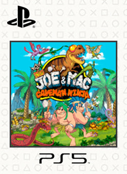 NEW Joe & Mac Caveman Ninja PS5 Primaria - NEO Juegos Digitales Chile