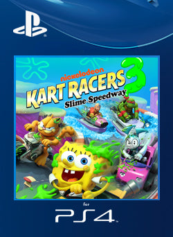 Nickelodeon Kart Racers 3 Slime Speedway PS4 Primaria - NEO Juegos Digitales Chile