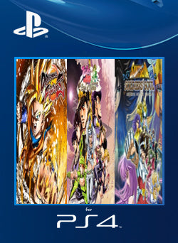 Pack 3 en 1 Exitos del Anime PS4 Primaria - NEO Juegos Digitales