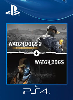 Watch Dogs 1 + Watch Dogs 2 Gold Editions Bundle PS4 Primaria - NEO Juegos Digitales