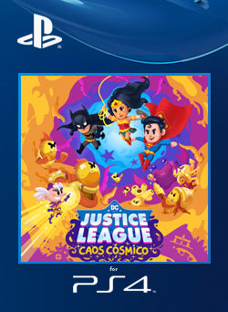 DCs Justice League Cosmic Chaos PS4 Primaria - NEO Juegos Digitales Chile
