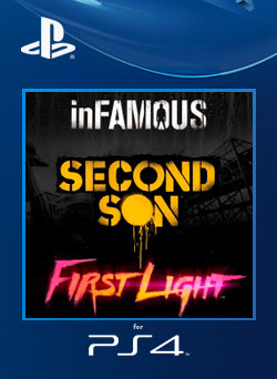 inFAMOUS Second Son + inFAMOUS First Light PS4 Primaria - NEO Juegos Digitales
