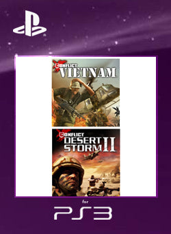 Mayo Ejemplo suizo Conflict Vietnam + Conflict Desert Storm II PS3 | NEO Juegos Digitales