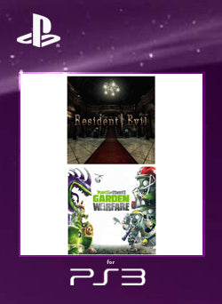 Resident Evil HD + Plants vs. Zombies Garden Warfare PS3 - NEO Juegos Digitales